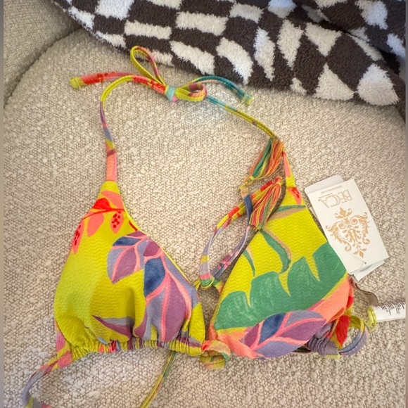 NWT Becca Costa Bella Bikini Top Size Dcup - Picture 6 of 14